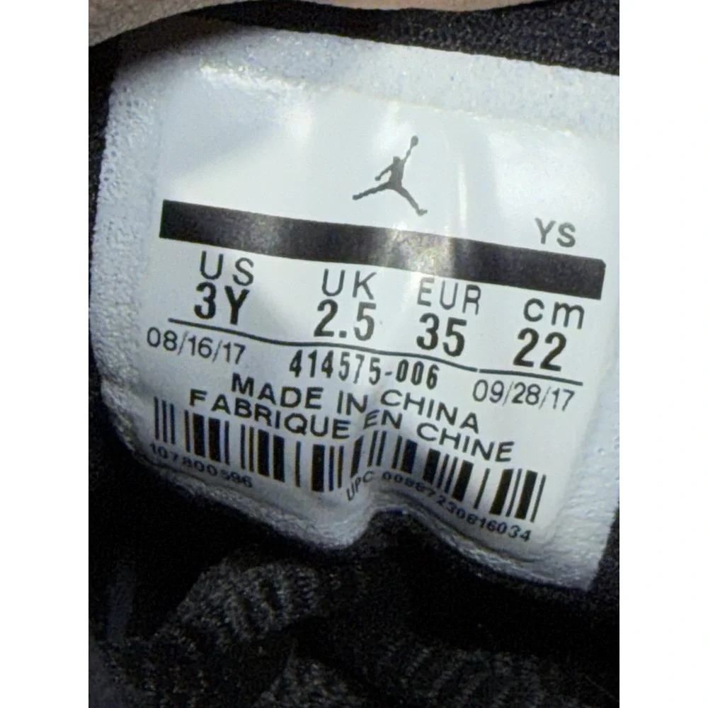 Nike Air Jordan 13 Retro Olive Kid Size 3Y Youth Boy Girl Walking Shoes Sneakers